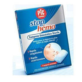 TAMPONE EMOSTATICO STERILE STOP HEMO 5BUSTE