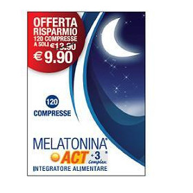 MELATONINA ACT +3 COMPLEX 120 COMPRESSE