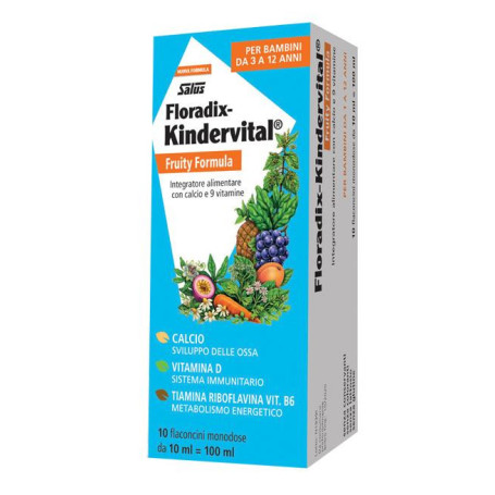 KINDERVITAL FRUITY 10 FLACONCINI DA 10 ML