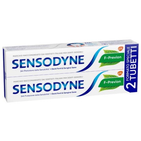 SENSODYNE FRESH MINT TOOTH 2 PEZZI DA 75 ML