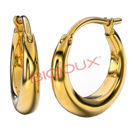 BJT246 ORECCHINI MARILU HOOP GOLD PLATED
