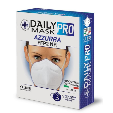 DAILY MASK PRO MASCHERINA KN95/FFP2 BIANCA 3 PEZZI