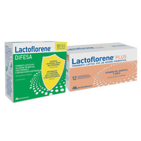 LACTOFLORENE PLUS 12 FLACONCINI + DIFESA 10 BUSTINE