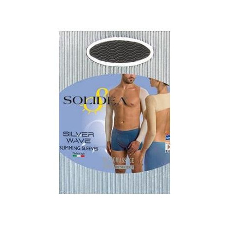 SILVER WAVE SLIMMING SLEEVES NOISETTE L