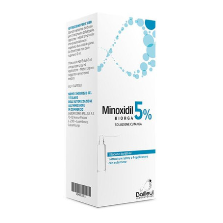 MINOXIDIL BIORGA 5% SOLUZIONE CUTANEA