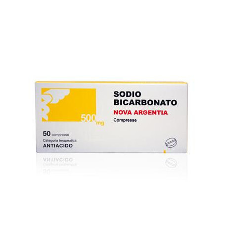 SODIO BICARBONATO NOVA ARGENTIA 500 MG COMPRESSE