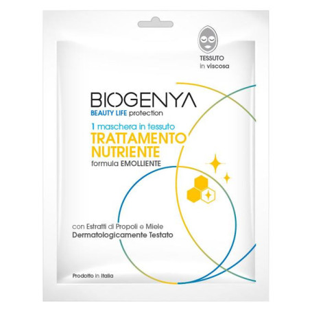 BIOGENYA BEAUTY LIFE PROTECTION 1 MASCHERA IN TESSUTO TRATTAMENTO NUTRIENTE
