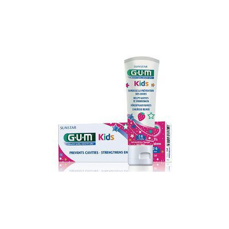 GUM KIDS DENTIFRICIO 2/6 FLUORO 500 PPM