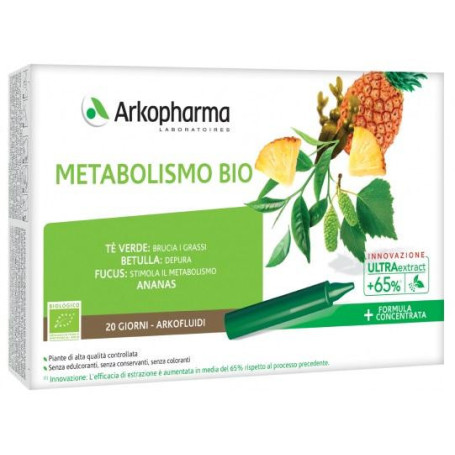 ARKOFLUIDI METABOLISMO BIO 20 FIALE