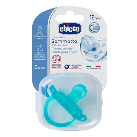 CHICCO GOMMOTTO IN SILICONE BOY 16-36 MESI 1 PEZZO