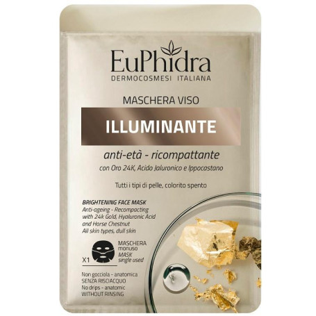 EUPHIDRA MASCHERA VISO ILLUMINANTE 1 PEZZO