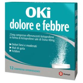 OKI DOLORE E FEBBRE 25 MG COMPRESSE...