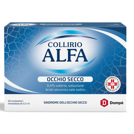 COLLIRIO ALFA OCCHIO SECCO 0,4% COLLIRIO, SOLUZIONE