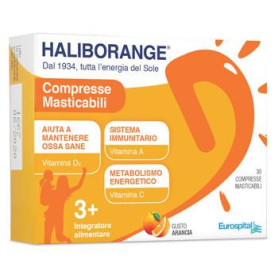 HALIBORANGE 30 COMPRESSE MASTICABILI 450MG
