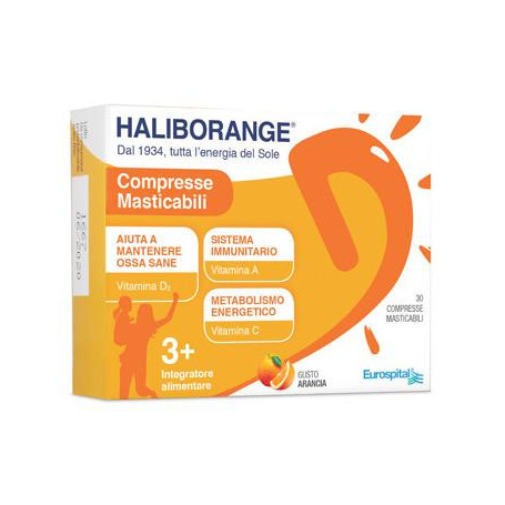 HALIBORANGE 30 COMPRESSE MASTICABILI 450MG