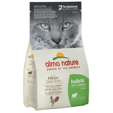 ADULT ANTI-HAIRBALL POLLO RISO 400 G