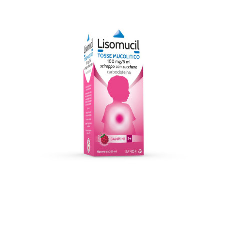 LISOMUCIL TOSSE MUCOLITICO 100 MG/5 ML SCIROPPO
