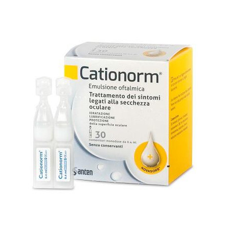 CATIONORM GOCCE 30 FIALE MONODOSE DA 0,4 ML