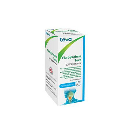 FLURBIPROFENE TEVA 0,25%