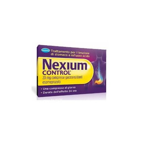 NEXIUM CONTROL 20 MG COMPRESSE GASTRORESISTENTI
