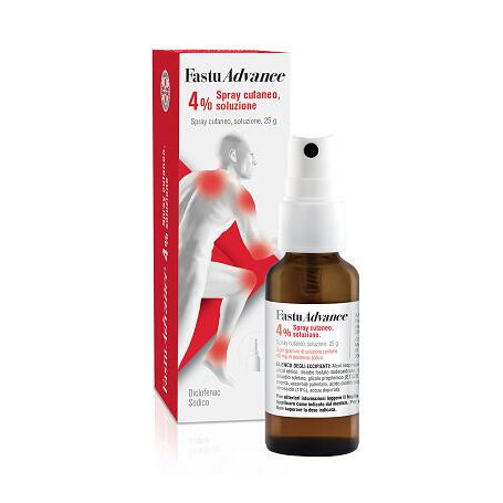 FASTUADVANCE 4%, SPRAY CUTANEO, SOLUZIONE