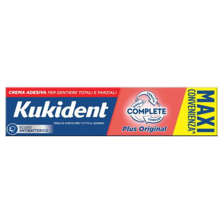 KUKIDENT PLUS ORIGINAL CREMA ADESIVA DENTIERE 65 G
