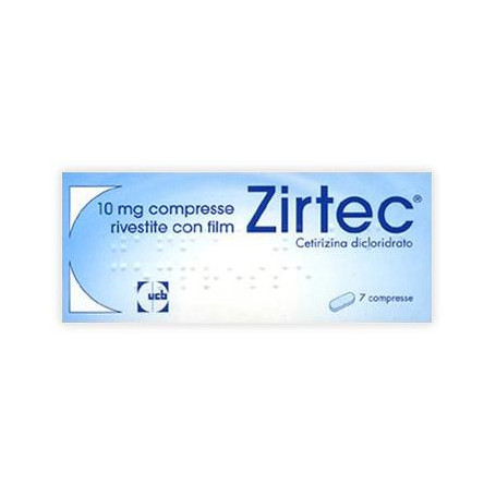 ZIRTEC 10 MG COMPRESSE RIVESTITE CON FILM