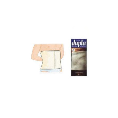 CINTURA ELASTICA DUPLA COLORE BIANCO MISURA 5