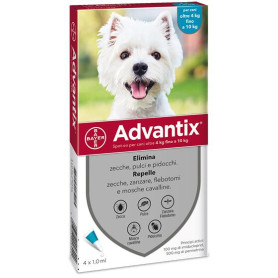 ADVANTIX SPOT-ON PER CANI OLTRE 4 KG FINO...