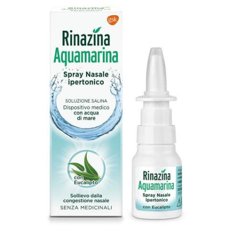 RINAZINA AQUAMARINA SPRAY NASALE IPERTONICO CON EUCALIPTO 20 ML
