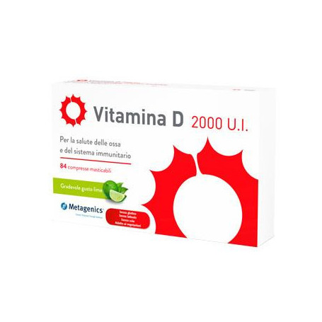 VITAMINA D 2000 UI 84 COMPRESSE