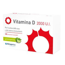 VITAMINA D 2000 UI 168 COMPRESSE MASTICABILI