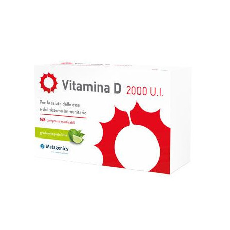 VITAMINA D 2000 UI 168 COMPRESSE MASTICABILI