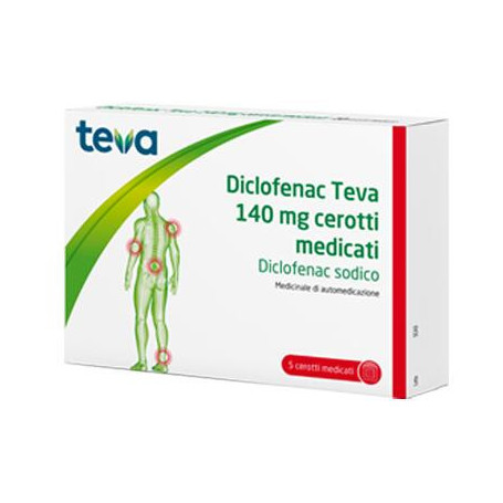 DICLOFENAC TEVA CEROTTI MEDICATI