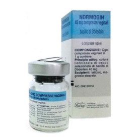 NORMOGIN - 40 MG COMPRESSE VAGINALI