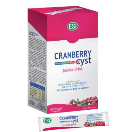 ESI CRANBERRY CYST POCKET DRINK 16 BUSTINE