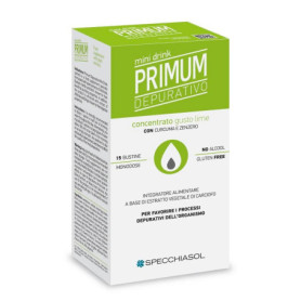 PRIMUM DEPURATIVO MINIDRINK LIME 15 STICK...