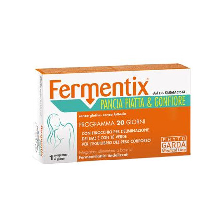 FERMENTIX PANCIA PIATTA E GONFIORE 20 COMPRESSE