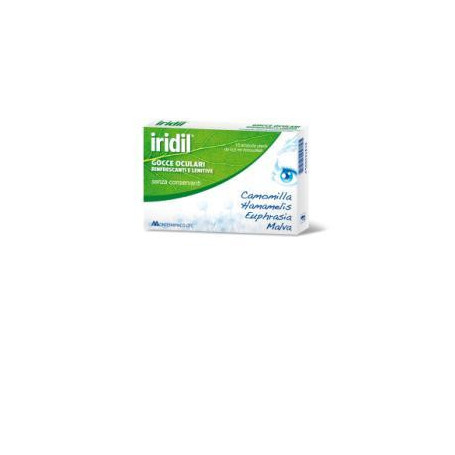 GOCCE OCULARI IRIDIL 10 AMPOLLE MONODOSE RICHIUDIBILI 0,5 ML