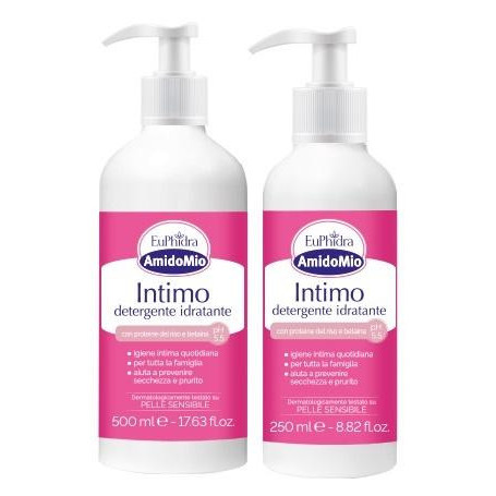 EUPHIDRA AMIDOMIO INTIMO DETERGENTE IDRATANTE 500 ML