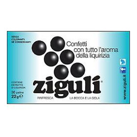 ZIGULI LIQUIRIZIA 36 PALLINE 22 G
