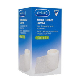 BENDA ELASTICA AUTOADESIVA ALVITA 10X4CM