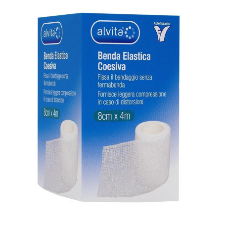 BENDA ELASTICA AUTOADESIVA ALVITA 8X4CM