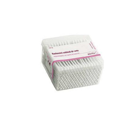 ALVITA BASTONCINI COTONATI DI CARTA 200 PEZZI