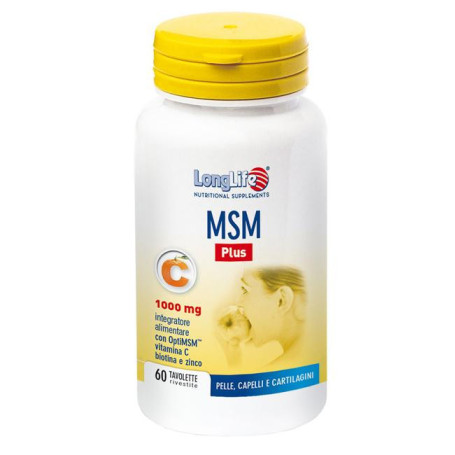 LONGLIFE MSM PLUS 60 TAVOLETTE RIVESTITE DA 1,85 G