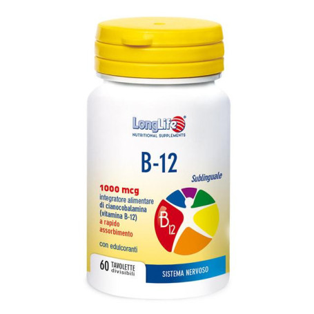 LONGLIFE B12 1000 MCG 60 TAVOLETTE