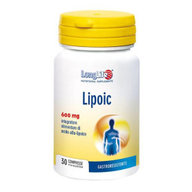 LONGLIFE LIPOIC 600 MG 30 COMPRESSE...