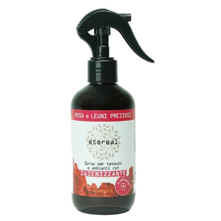 ETEREAL SPRAY PER TESSUTI E AMBIENTI IGIENIZZANTE ROSA E LEGNI PREZIOSI 250 ML