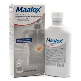 MAALOX 4% + 3,5% SOSPENSIONE ORALE AROMA...