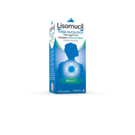 LISOMUCIL TOSSE MUCOLITICO 750 MG/15 ML SCIROPPO